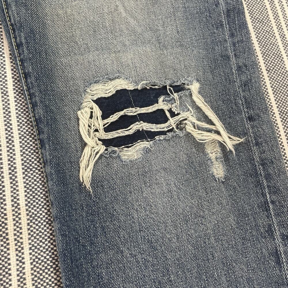 Aeropostale Distressed Slim Straight Jeans Men's Fits 34x32 (33x32 Tag) - Picture 11 of 16
